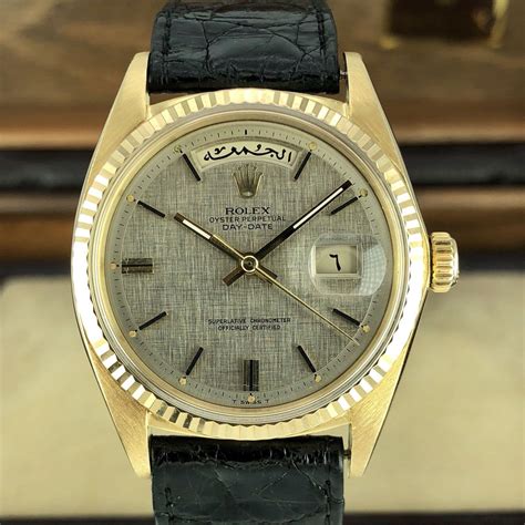 arabic watch rolex